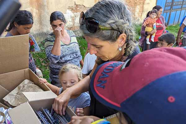 Distributing School Supplies