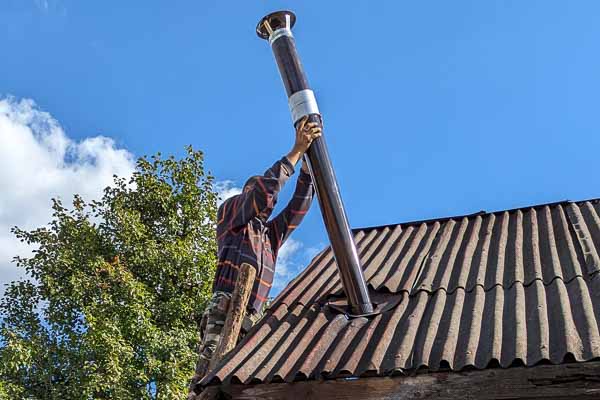 Installing a New Smoke Stack