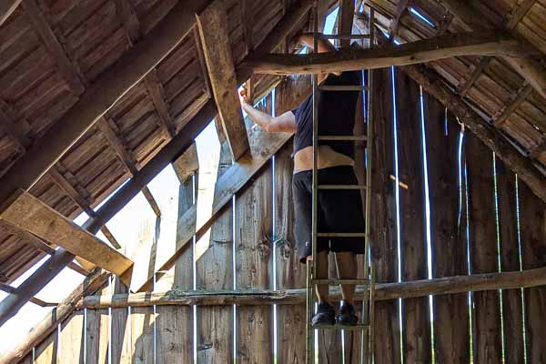 Repairs to an Old Barn